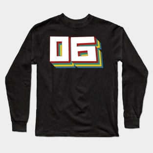 Number 6 Long Sleeve T-Shirt